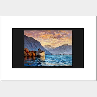 Chillon Castle | Posters and Art